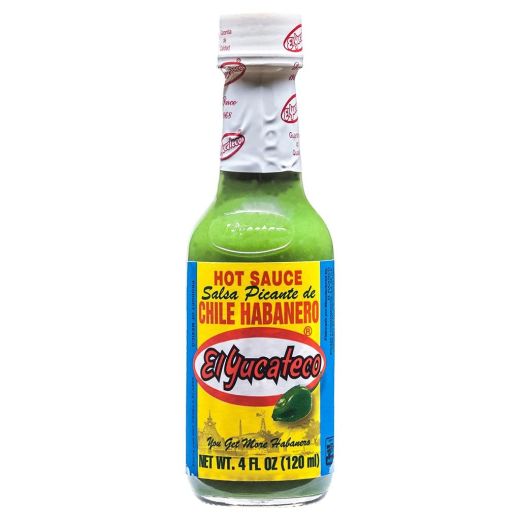El Yucateco Chile Habanero Green Hot Sauce 120ml