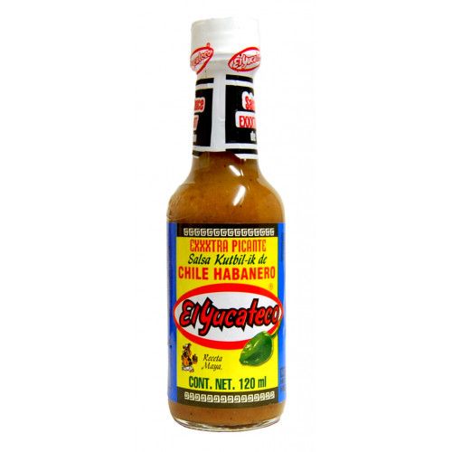 El Yucateco Chile Habanero Kutbil-ik XXXtra Hot Sauce 120ml 