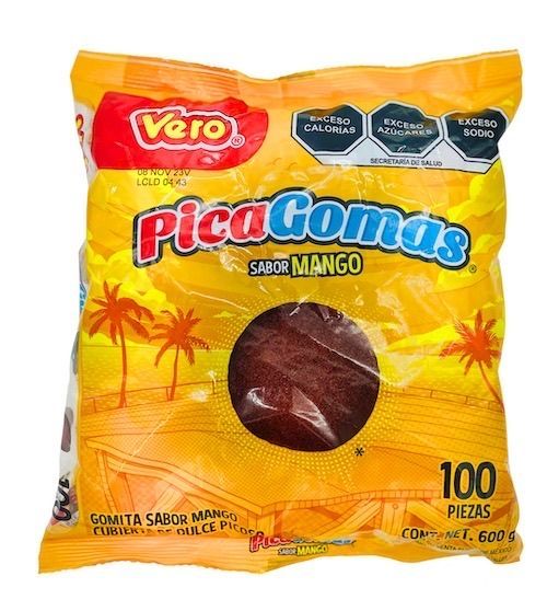 Vero Pica Gomas Mango 6g (Pack of 100) - Val24