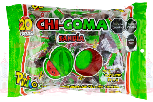 Picao Chi-Goma Sandia 22g (Pack of 20) - Val24