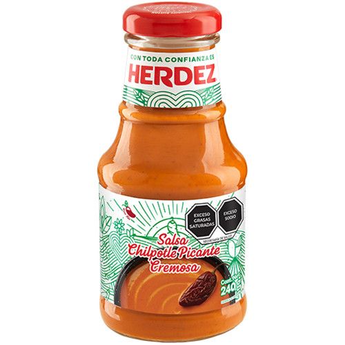 Herdez Salsa Cremosa Chipotle Picante 240g