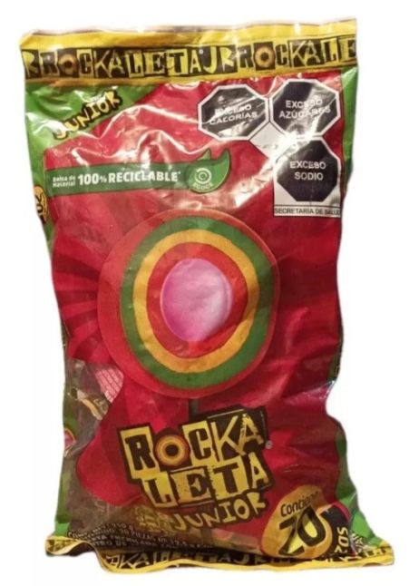 Rockaleta Lollipop Junior 12.5g (Bag of 20) 250g