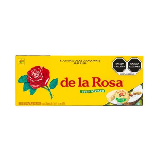 Mazapan de la Rosa Coco 21g (Pack of 30)