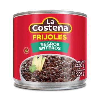 La Costena Whole Beans Black 400g